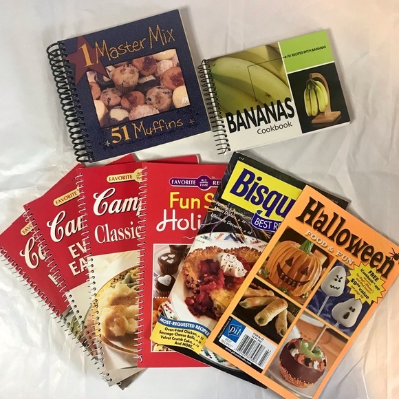 Campbell’s Favorite All Time Recipes and More Cookbook bundle of 8 - Picture 1 of 9